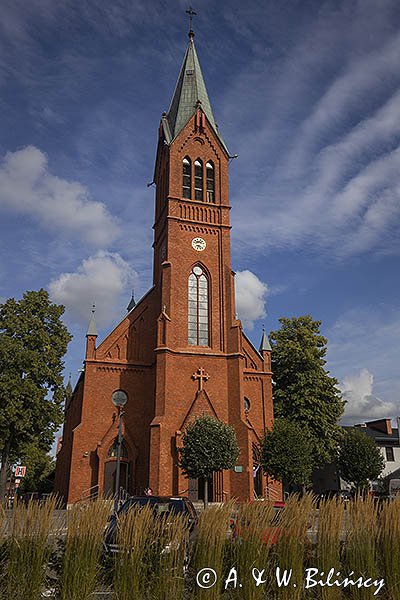 Kartuzy, poewangelicki kościół świętego Kazimierza przy Rynku