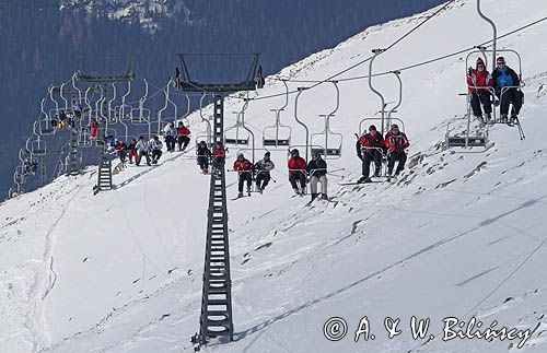 wyciąg krzesełkowy Goryczkowa, Kasprowy Wierch