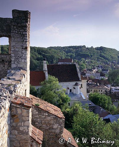 Kazimierz Dolny widok z ruin zamku