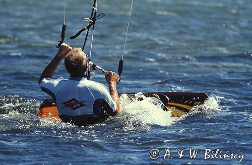 kitesurfing