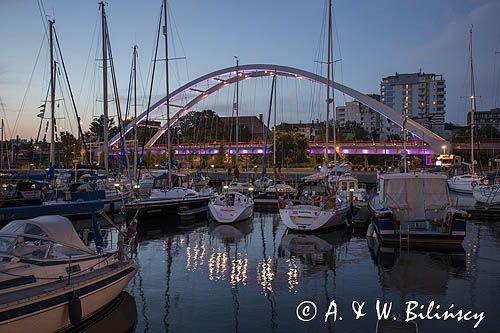 kładka, Marina Solna w Kołobrzegu