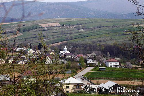 wieś Końskie, Pogórze Dynowskie