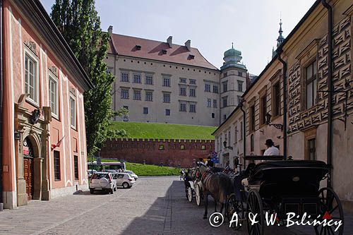 Cracow, Wawel, Stare Miasto, dorożki