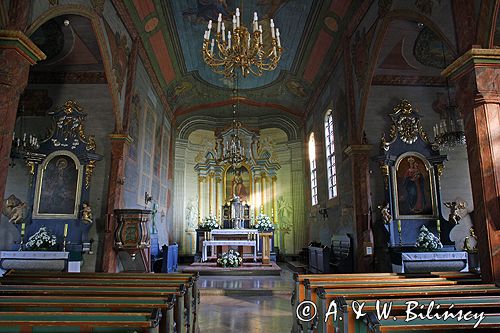 Cracow Mogiła, zbytkowy kościół drewniany św. Bartłomieja z XV wieku