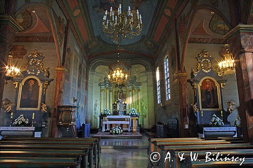 Cracow Mogiła, zbytkowy kościół drewniany św. Bartłomieja z XV wieku