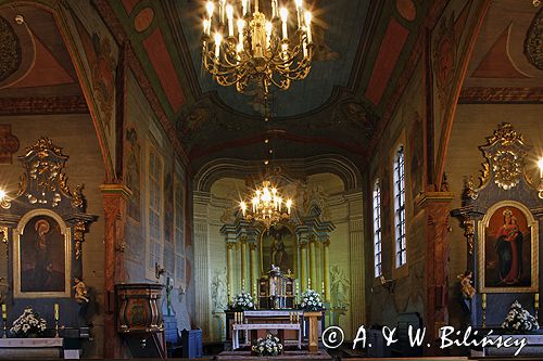 Cracow Mogiła, zbytkowy kościół drewniany św. Bartłomieja z XV wieku