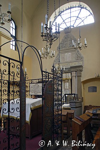 Cracow Krakowski Kazimierz żydowskie miasto Synagoga Remuh