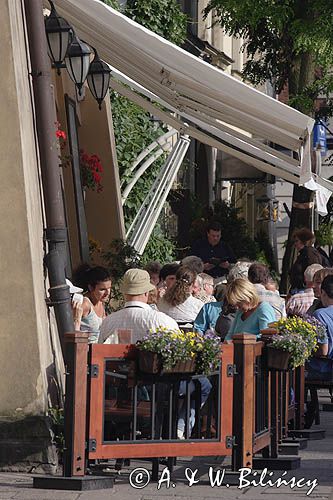 Cracow Krakowski Kazimierz żydowskie miasto fragment ulicy Szerokiej