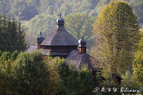 Cerkiew drewniana, Krościenko, Góry Sanocko Turczańskie