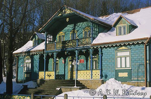 Krynica Górska, willa Romanówka, muzeum Nikofora