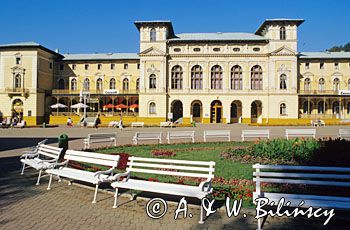 Krynica Górska dom zdrojowy Beskid Sądecki