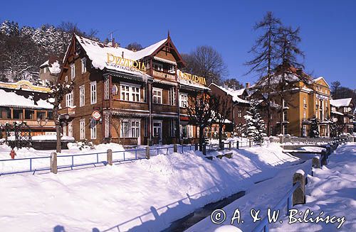 Krynica Górska willa Węgierska Korona