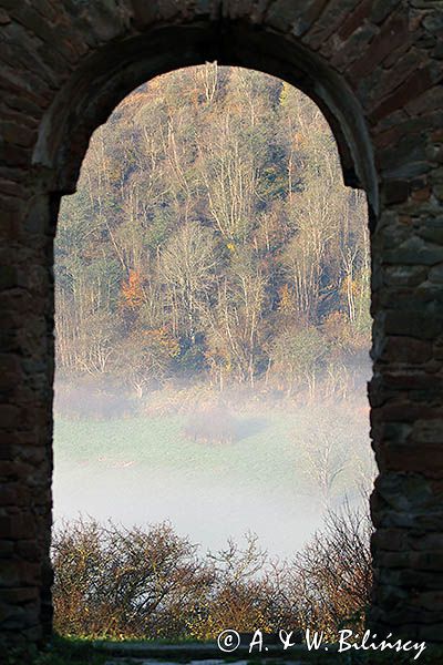 Krywe ruiny cerkwi, Park Krajobrazowy Doliny Sanu, Bieszczady