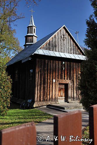 Krzemienna, XIX-wieczna świątynia drewniana, Pogórze Dynowskie