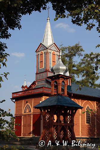 Krzywosądz zabytkowy kościół powiat Radziejów