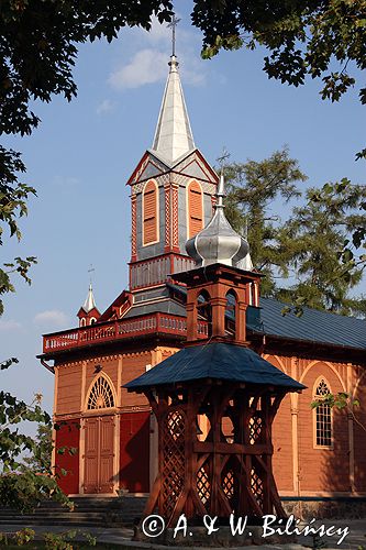 Krzywosądz zabytkowy kościół powiat Radziejów