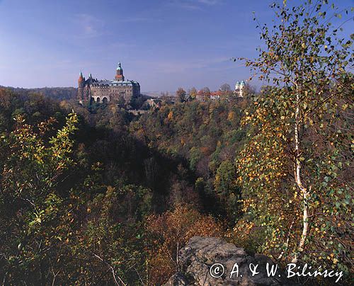 Książ, zamek, Książański Park Krajobrazowy