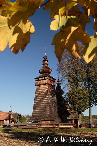 Kwiatoń zabytkowa cerkiew / Beskid Niski /