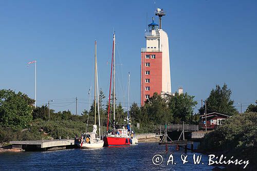 port i latarnia morska na wyspie Kylmapihlaja, Finlandia, Zatoka Botnicka