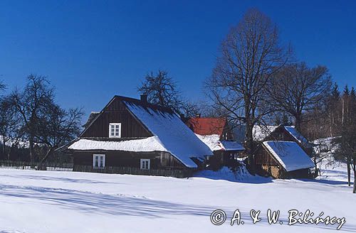 Łączyna Skała koło Istebnej, Beskid Śląski