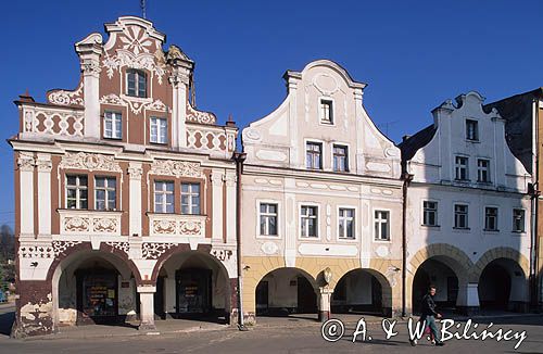 Lądek Zdrój Rynek kamienice