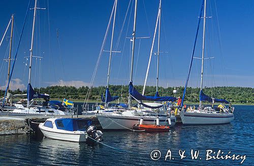 Port Lauterhorn na wyspie Faro k/ Gotlandii)