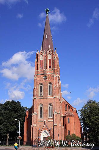 luterański kościół św. Anny, Liepaja, Łotwa St. Anne Lutheran church, Liepaja, Latvia