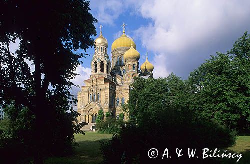 Prawosławna katedra pw św Mikołaja w Kara Osta - Liepaja - Lipawa, Łotwa