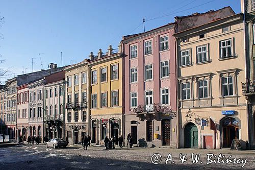 Lwów, Rynek, pierzeja północna, Ukraina