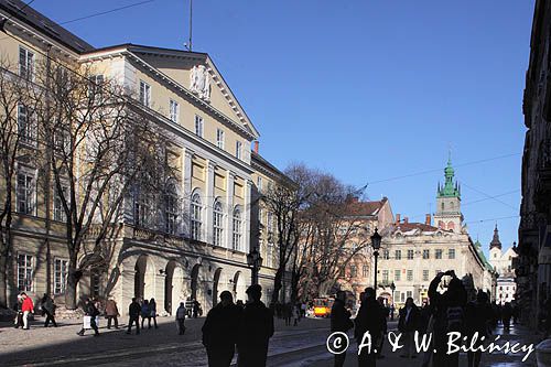 Lwów, Rynek, Ukraina