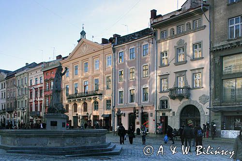 Lwów, Rynek, Ukraina