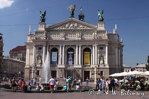 Lwów, Opera Lwowska, Ukraina