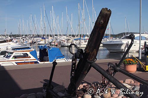 wschodni port jachtowy w Mariehamn, Alandy, Finlandia East Marina, Mariehamn, Alands, Finland