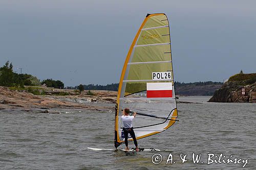 Mistrzostwa Europy w klasie RS:X Helsinki 2016, winsurfing, Finlandia, Zatoka Fińska