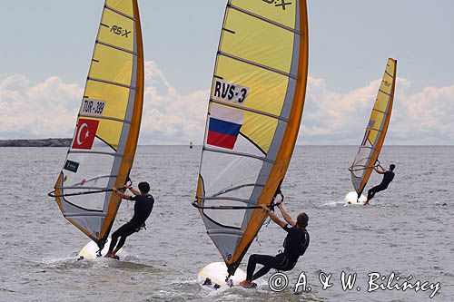 Mistrzostwa Europy w klasie RS:X Helsinki 2016, winsurfing, Finlandia, Zatoka Fińska