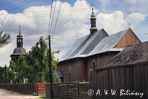 Mętków, zabytkowy drewniany kościół w którym Karol Wojtyła był wikarym, Małopolska, kościół przeniesiony z Niegowici