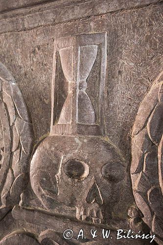 Memento mori, Kościół w Middelfart,wyspa Fyn, Fionia, Dania