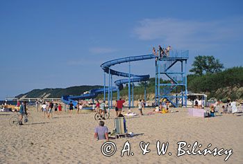 plaża w Międzyzdrojach