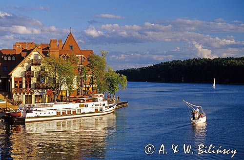 Mikołajki jezioro Mikołajskie