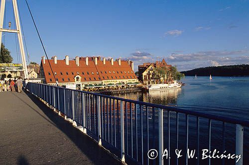 Mikołajki kładka, most