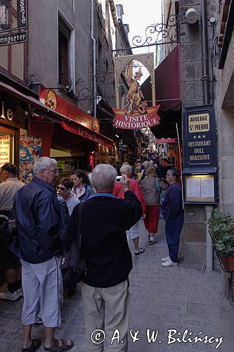 Klasztor Mont St. Michel, Normandia / Bretania, Francja