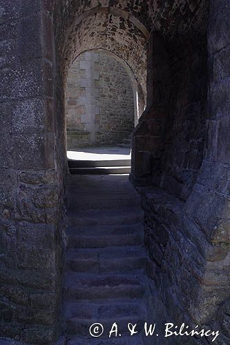 Klasztor Mont St. Michel, Normandia / Bretania, Francja