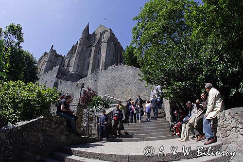 Klasztor Mont St. Michel, Normandia / Bretania, Francja