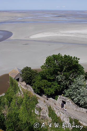 Klasztor Mont St. Michel, Normandia / Bretania, Francja