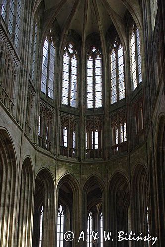 Klasztor Mont St. Michel, Normandia / Bretania, Francja