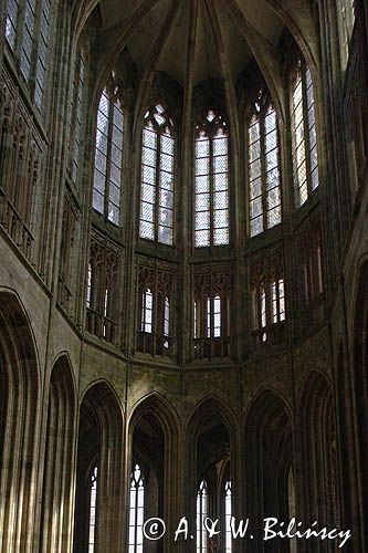 Klasztor Mont St. Michel, Normandia / Bretania, Francja