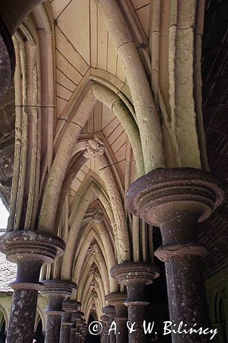 Klasztor Mont St. Michel, Normandia / Bretania, Francja