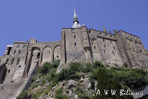 Klasztor Mont St. Michel, Normandia / Bretania, Francja