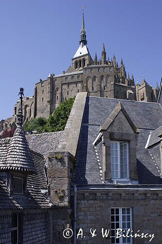 Klasztor Mont St. Michel, Normandia / Bretania, Francja