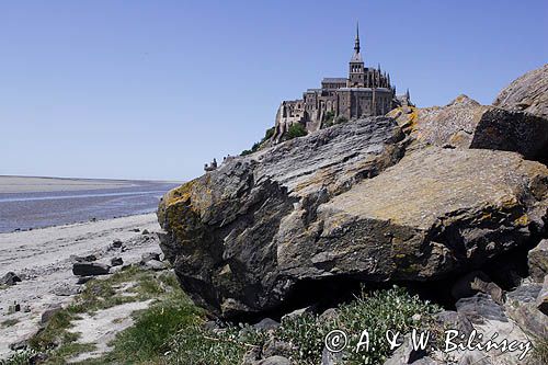 Klasztor Mont St. Michel, Normandia / Bretania, Francja